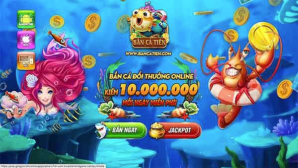 Hình ảnh game Bắn Cá Tiên với sự kiện VUA SĂN CÁ và giải thưởng hấp dẫn.