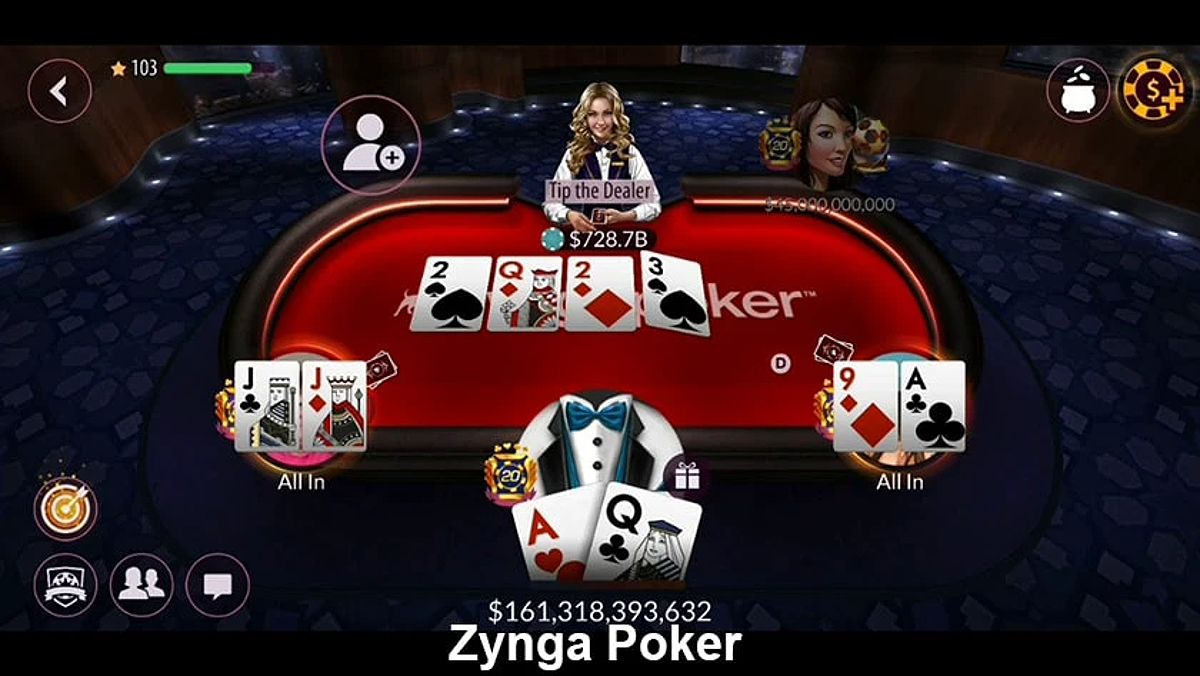 Zynga Poker - Ứng dụng Game Poker chuyên nghiệp